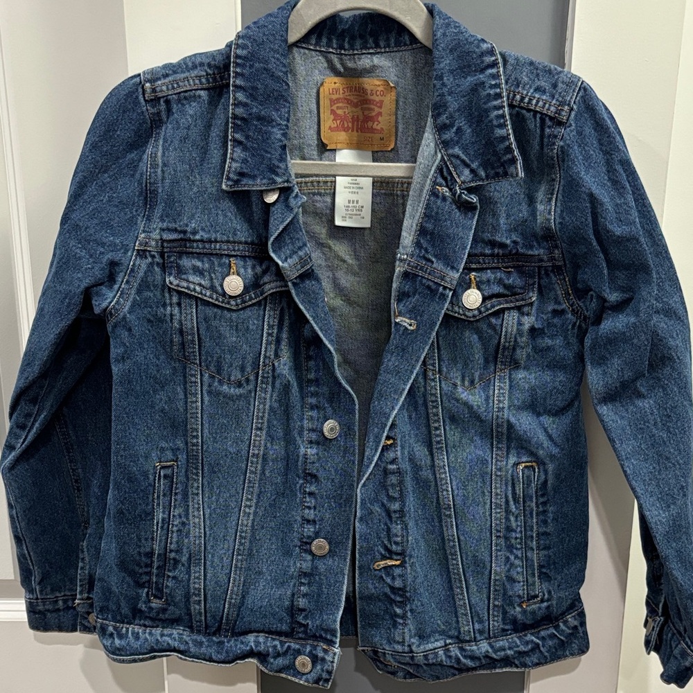 Levi's Kids' Dark Blue Denim Jacket